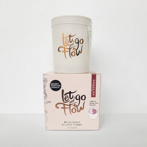 Secret Fortune Candle: Let go and flow.